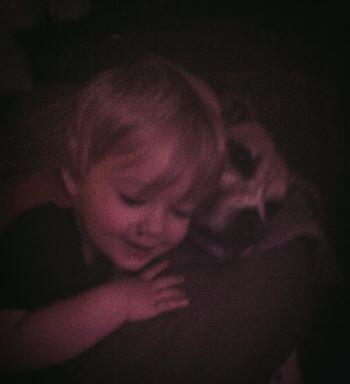 lizwightman's tweet photo. Noah &amp; Harley! http://t.co/NrWiO6prIs