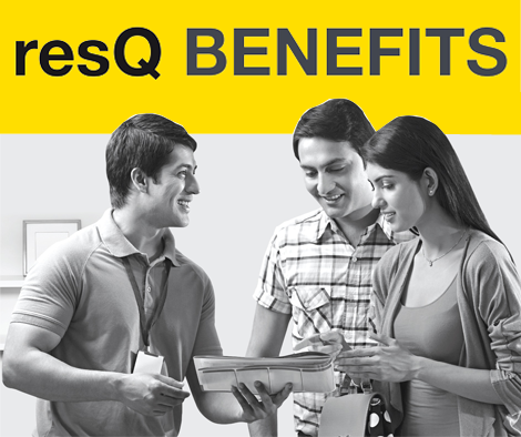 ResQ care plans have detailed service rates with no hidden cost keeping complete transparency with all our customers!