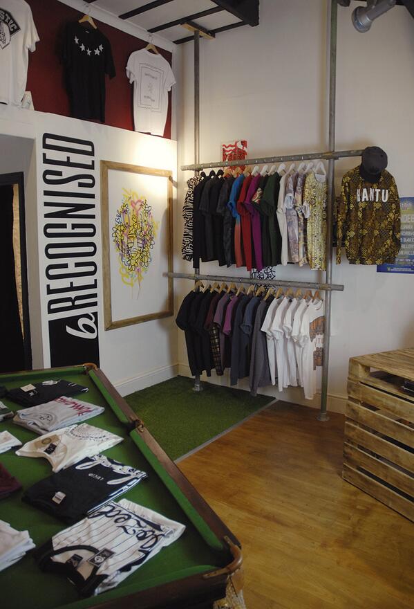 Check out our new scaffolding rails in store ready for S/S14 collections #bRECOGNISED #SS14