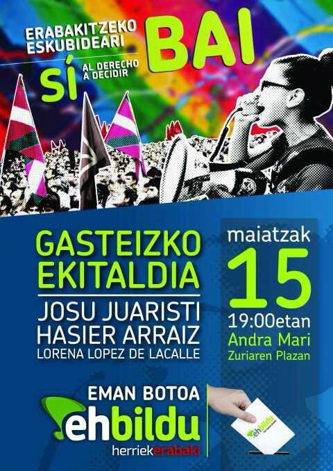 Andra Mari Zurian karpa erraldoi bat ikusi duzu? <a href="/ehbildu/">EH Bildu</a> <a href="/Josu_Juaristi/">Josu Juaristi</a> #herriekerabaki