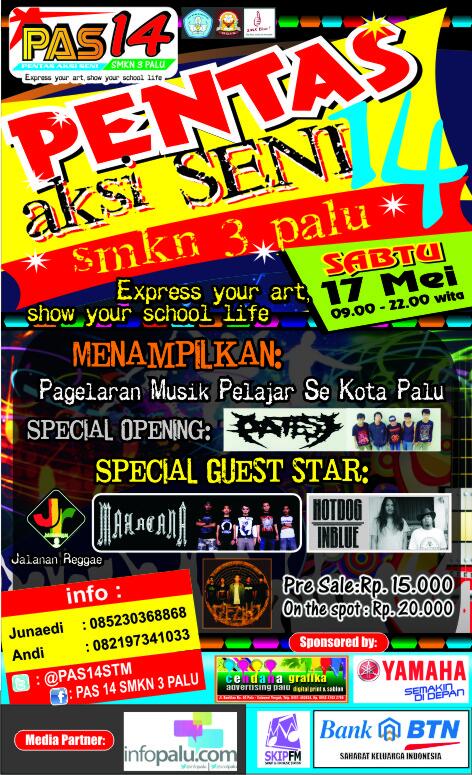 RT <a href="/IndiePalu/">INDIE PALU</a>: #gigs PAS 14 <a href="/STM_Palu/">SMKN 3 PALU</a>