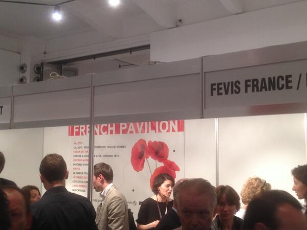 concertocph's tweet image. Delicacies at the French pavilion @ClassicalNEXT #classicalnext