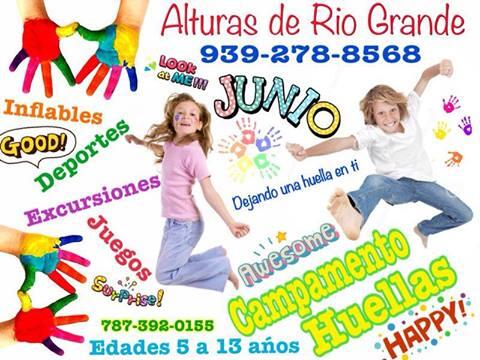 <a href="/eldoblefilo/">Thilo</a> Campamento Huellas en Río Grande de 8  a 4 mucha diversión! 939-278-8568 / 787-392-0155/787-355-4755