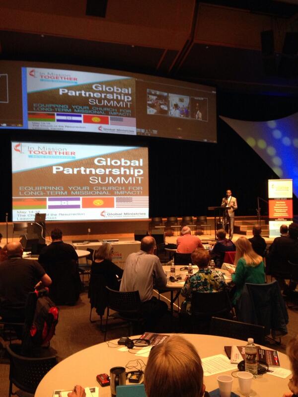 ginhowell's tweet image. "The church grows when it functions as a movement and not an institution"- Rev Mahone #globalpartners2014