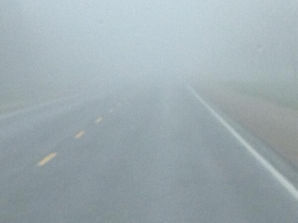Dungannon_Dan's tweet image. 9°C and very very foggy north of Goderich. #spring14 #drivecareful