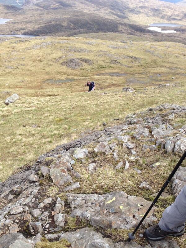 gavthomson82's tweet photo. @PaulKyle82 @Runsy80 @postscoot @daisy850 @ksheppard30 Paul Kyle a quarter way up merrick http://t.co/2jKXAmddrS