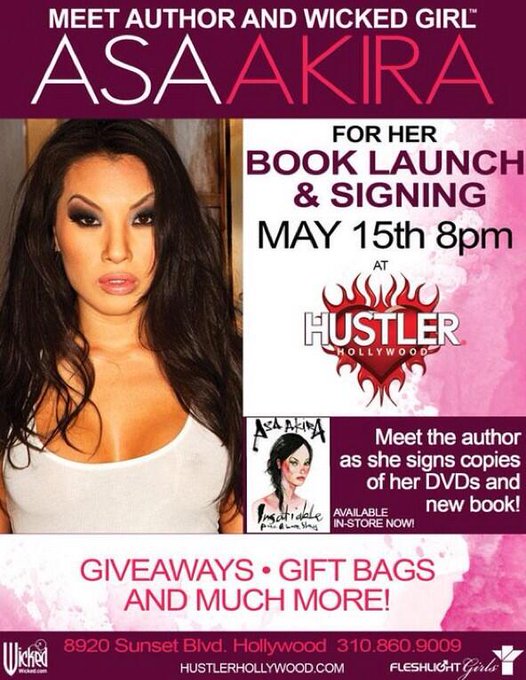 TONIGHT! Los Angeles! Book signing at @HustlerStores in Hollywood! 8pm! Giveaways! Gift bags! Etc! Come