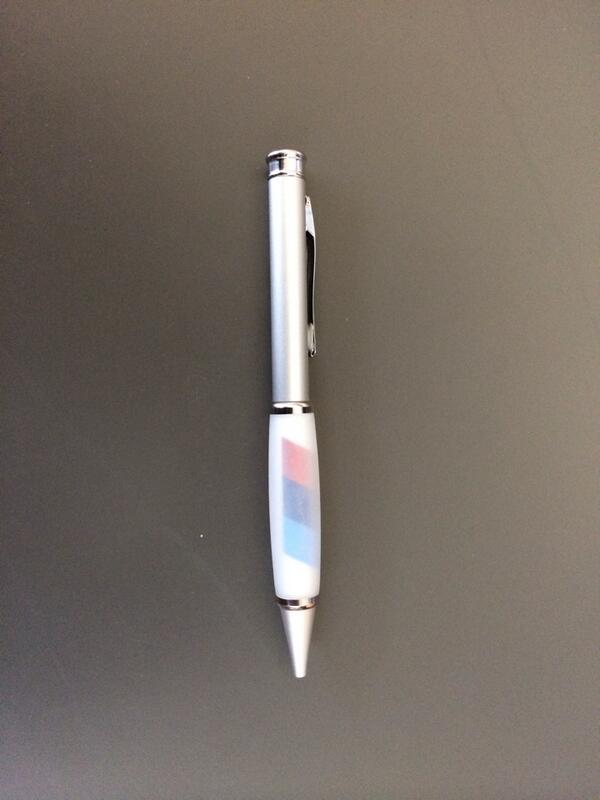 This pen makes me write faster. (@ BMW Performance Center) 4sq.com/1jMqEYk