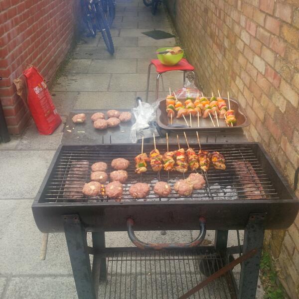Another day, another BBQ! #4thyearswag #whatwork #almostsailingtime