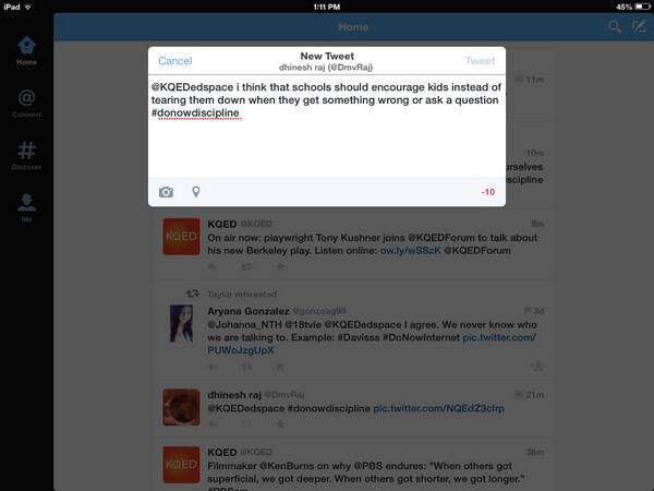 DmvRaj's tweet photo. @KQEDedspace #DoNowDiscipline http://t.co/NBWigbkSjN