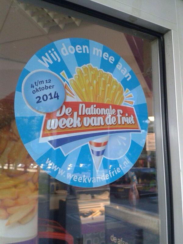 Heeft jouw favoriete cafetaria zich al aangemeld? Je herkent de deelnemers aan de sticker bij de ingang: