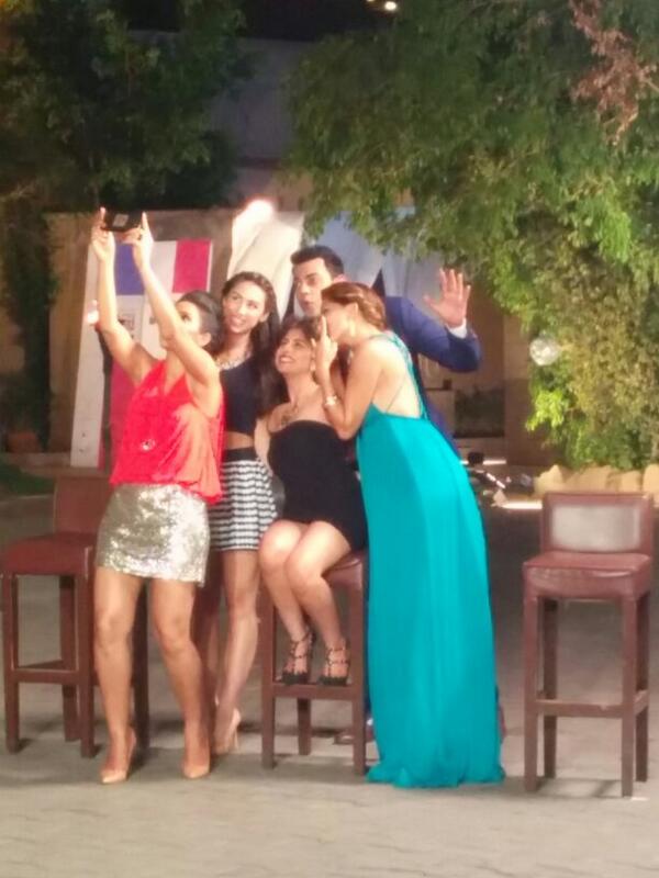 The Judges + Beauty + Blogger #BeautyNBlogger #selfie! (#CyrusSahukar photobombs!)