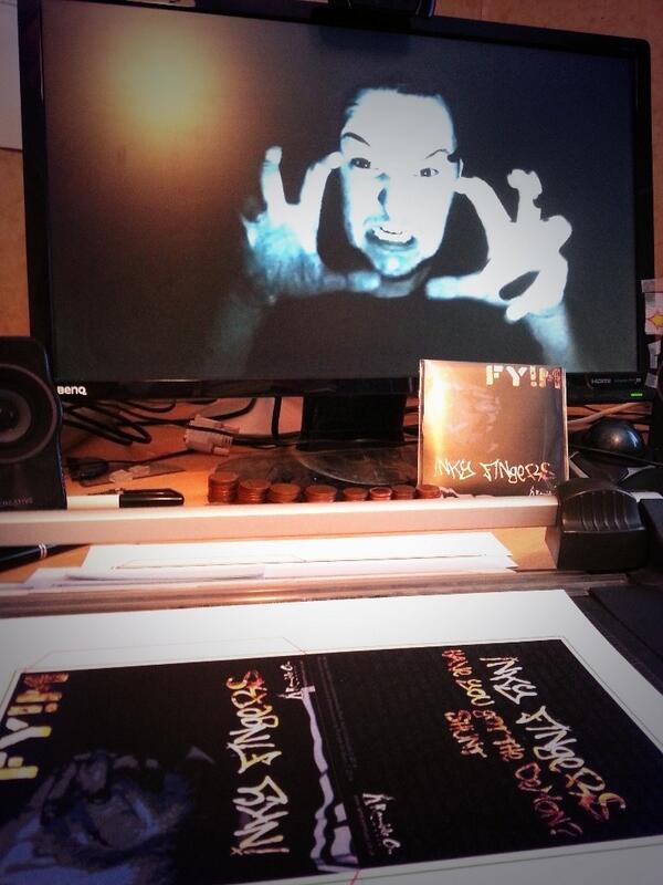 FY!M's Inky Fingers hit Youtube tomorrow @ 3pm. On it like Tonto. <a href="/OfficialFYM/">Fuck Yeah! Molecules</a> #FYM #May23 #InkyFingers #SingleLaunch