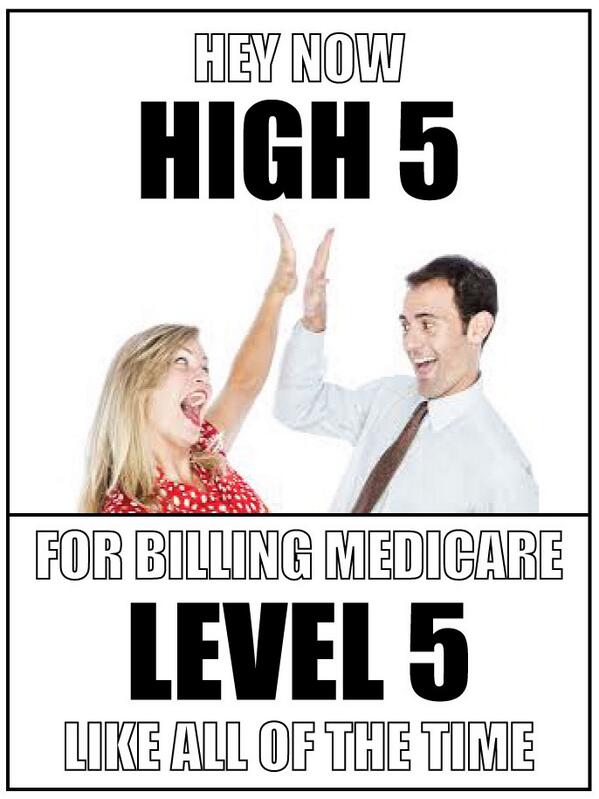.<a href="/Farzad_MD/">Farzad Mostashari</a> <a href="/charlesornstein/">Charles Ornstein</a> Billing games are getting silly. Lets put a stop to #medicare high 5s