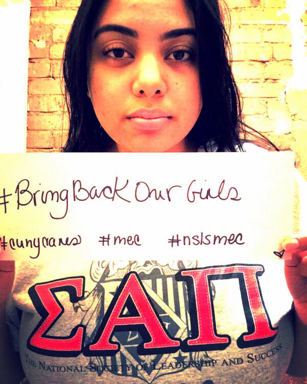 KimmyCakezz's tweet photo. #bringbackourgirls #realmendontbuygirls #rescueourgirls @CUNYCares #mec #mecnsls #sigmaalphapi @theNSLS_MEC http://t.co/dkjDqgjaqG
