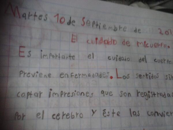 christianglez10's tweet photo. @AztecaPuebla Aqui la letra de mi hijo tiene 7 años, gracias http://t.co/Kx7osgLT83