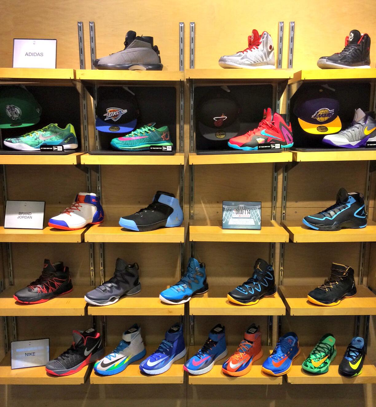 NBA Store on X: Stop by the @NBASTORE NYC and check out the latest sneaker  arrivals! Come in and find your pair today!  / X