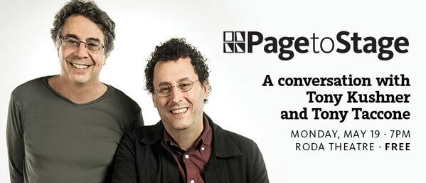berkeleyrep's tweet image. Want more Tony Kushner? (Who doesn’t!) See him live w/ Tony Taccone at our FREE Page to Stage event on Monday #IHOBRT