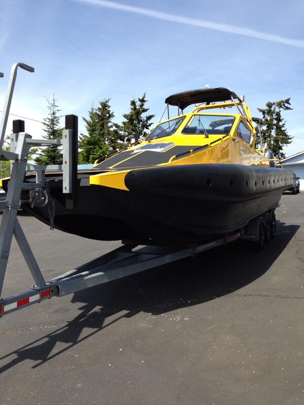 Safe boats catamaran for sale. This is a very rare and unique opportunity to own a innovative unsinkable vessel!