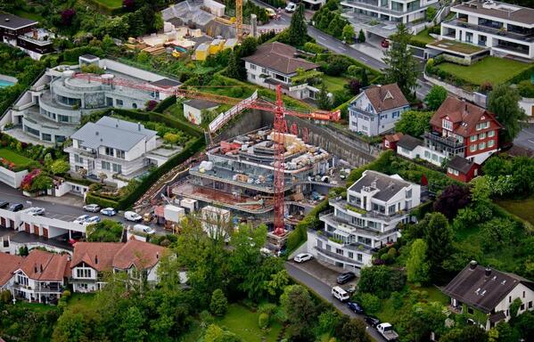 Go Roger Federer On Twitter Another Picture Of Roger Federer S New House In Wollerau Switzerland With The View Of Lake Zurich And Alps Http T Co Z8ftopym5l