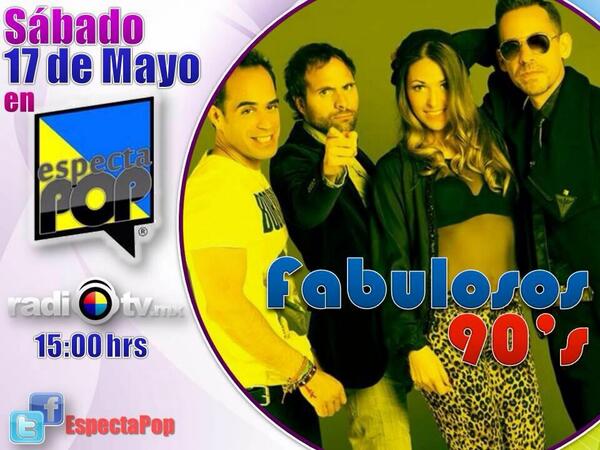 EspectaPop's tweet photo. Cual fue tu mejor momento en los 90's? Compártelo con nosotros y @Fab90s este sábado 3pm por @radiotvmx http://t.co/20HRF6ykzF