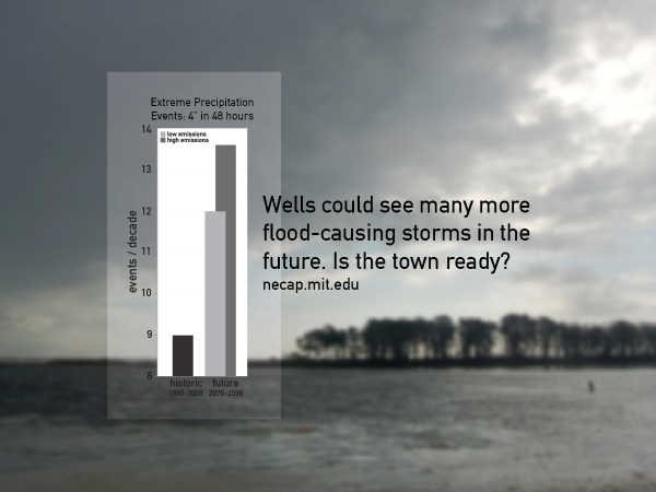 AdaptNewEngland's tweet photo. What will more storms mean for Wells? How can the town adapt to #climatechange? http://t.co/a1wSUAr4MJ