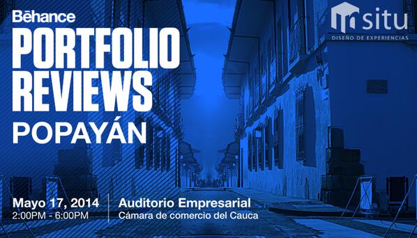 BePopayan's tweet image. Todo listo para nuestro primer #BehanceReviews #Popayán!!!