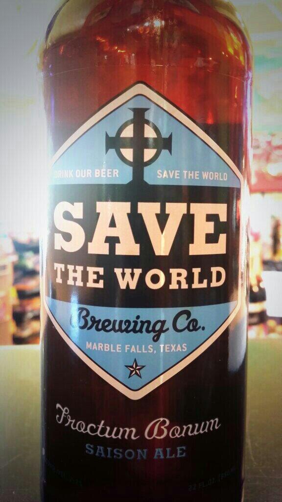 #savetheworldbrewing