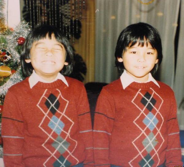 jakemanabat's tweet photo. #tbt #twins #argyle cc: @jeffmanabat http://t.co/QkXhXmtTGY