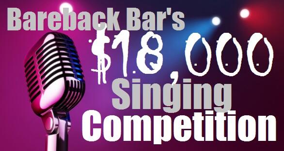 Bareback_Bar's tweet photo. Tonight continues our $18,000 Singing Competition!! #allcashnoprizes #showuswhatyouvegot http://t.co/rGj6YcB1Ep