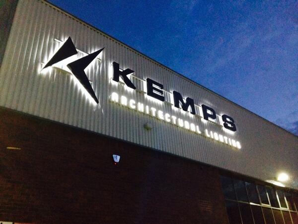 Our new sign is looking fantastic #welldoneguys!