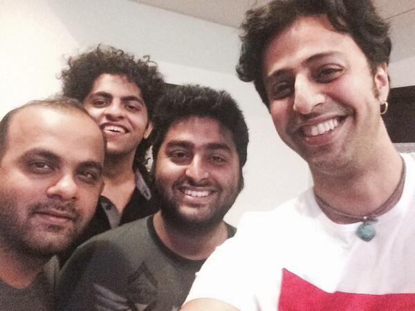 salim_merchant's tweet image. Recorded a song with the fabulous Arijit singh. His talent &amp;amp; humility is divine @raiisonai @rajpandit17 @aftabkhan27