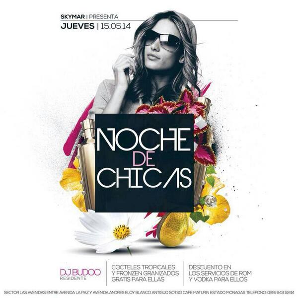 djbudoo's tweet photo. Los espero esta noche en @skymarrest #maturin....... instagram @djbudoo http://t.co/h8hgcIKjjh