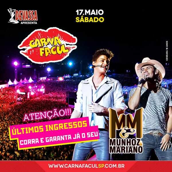 carnafacul's tweet photo. CORRAA!!!!!  #ÚltimosIngressos #Carnafacul !!!
http://t.co/MiIPKH0r43 http://t.co/ivxkdw9fp0