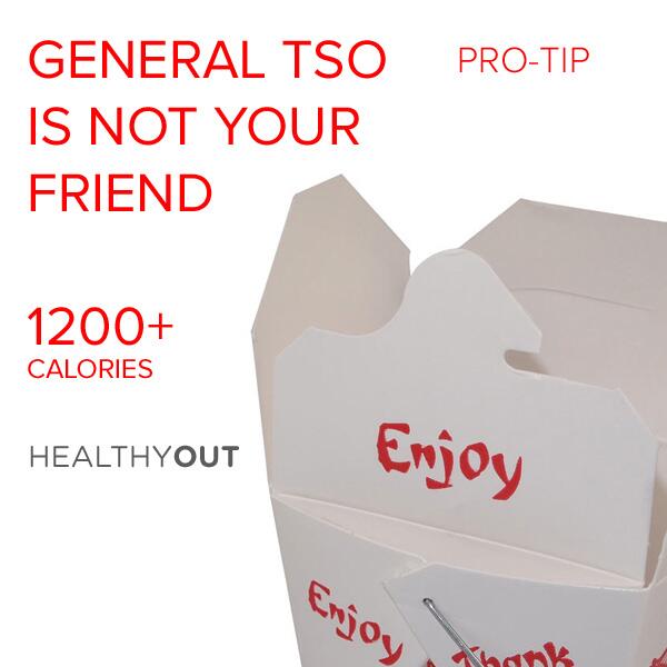 HealthyOut's tweet image. Grab some lovely steamed chicken or shrimp and veggies instead, and your body will thank you.