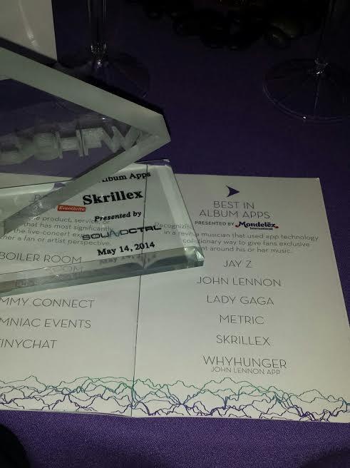 MotimTech's tweet photo. So proud of @MotimTech and the team @Skrillex for win at #FlashFWD2014 @SoundCTRL. Best In Album App - huge artists. http://t.co/vPVKUT3RUs