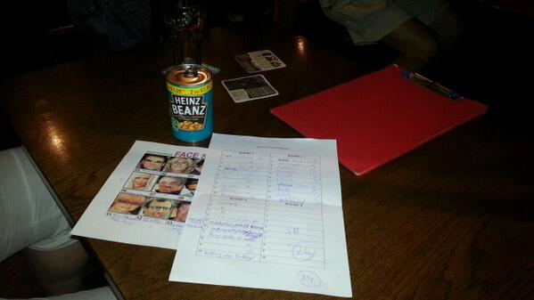 nuttysporter's tweet photo. @BealWayne ...... and here is our prize in the pub quiz. Such fun http://t.co/YZ8z5pNd84