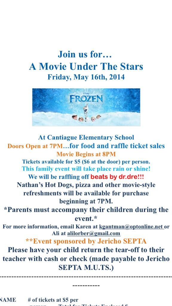 FROZEN! Tomorrow night ☔️ or ☀️!! <a href="/TonySinanis/">Dr. Tony Sinanis</a> @JerichoUFSD <a href="/Ivysherman/">Ivy Sherman, Ed.D.</a> <a href="/HankGrishman/">Hank Grishman</a> <a href="/JerichoMS/">Jericho MS</a> <a href="/donald_gately/">Donald Gately Ed.D.</a>