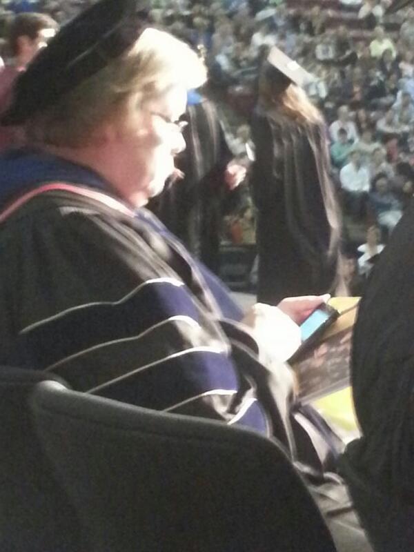 youthprof's tweet photo. Dean's job is never done #cehd2014 http://t.co/KQDmOJVQ3x