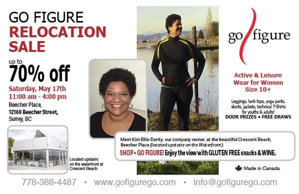 GoFigureCanada's tweet image. Wine &amp;amp; Shopping - could it get any better? Join us for our 70% off sale this Sat. at Beecher's Place in South Surrey!