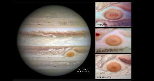 cbsnewspath's tweet photo. JUPITER RED SPOT SHRINKING-Giant storm larger than earth has shrunk to smallest size ever measured #NPExpress THUR472 http://t.co/Q1wgOkuXVD