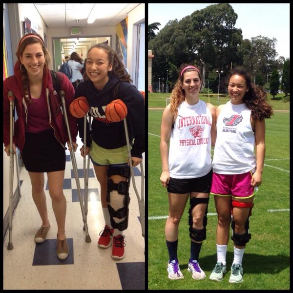 ACLReturn415's tweet photo. Started from the bottom, now we here!! #ACLcomeback http://t.co/q0C3Im5opR
