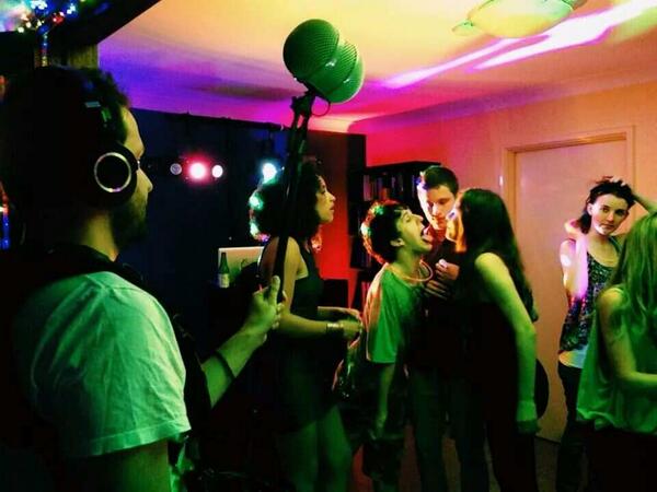 soundrelated's tweet image. Recording crazy teen party atmos for @PulseFilm
