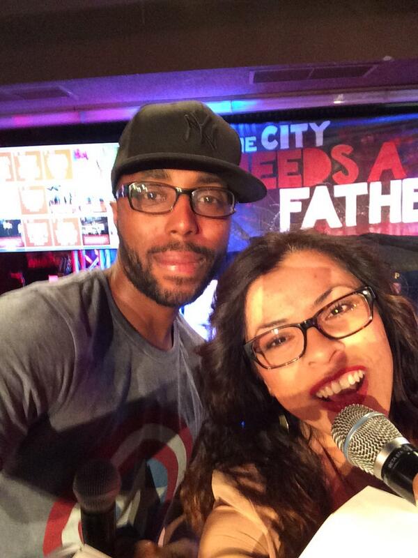 iamjustincox's tweet photo. I'm about to host #360LA but first let me take a selfie with my super cool co host @ilcian http://t.co/h86ADAJ6w7
