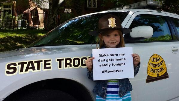 THP_Colonel's tweet photo. “@UHP_Colonel: @THP_Colonel on behalf of UHP Troopers thx 4 starting #MoveOver campaign http://t.co/rSoeBS3smf”-Thank U Col 4 spreading msg