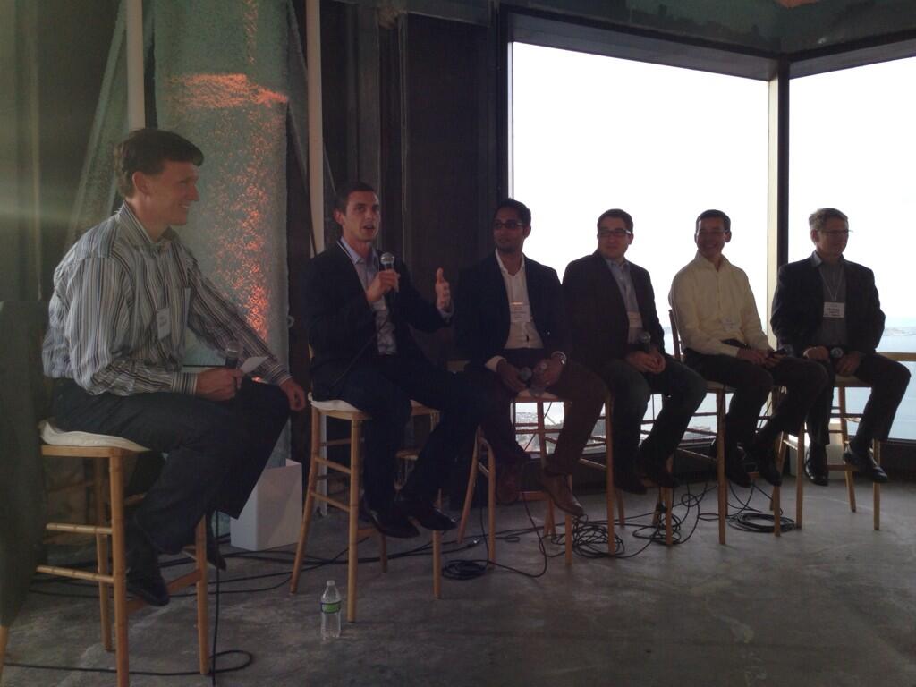 Pictured: SF Tech Intersect panelists (CRE Demand Reduction on the agenda).