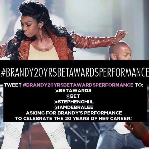 #Brandy20YrsBETAwardsPerformance <a href="/BETAwards/">#BETAwards</a>