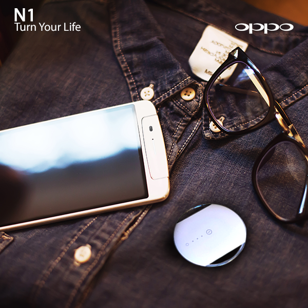 OPPOIndia's tweet photo. With the cool #OClick, you just can’t leave behind your #OPPON1. It’ll simply fire up the phone’s alarm remotely. http://t.co/sWnj02MM2h