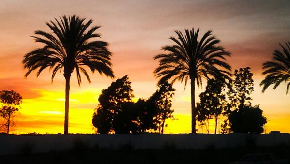 rubinow's tweet image. One thing about brush fires - they make pretty sunsets. #m6xchange