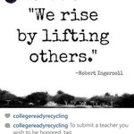 Photo by CollegeReadyRecyclin (@CollegeReadyRec)